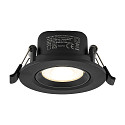 Deko-Light Projecteur encastr� SURTUR TILT 68 CCT pivotant, CCT Switch IP20/IP44, noir gradable