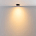 Deko-Light Projecteur encastr� SURTUR TILT 68 CCT pivotant, CCT Switch IP20/IP44, noir gradable