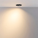 Deko-Light Projecteur encastr� SURTUR TILT 68 CCT pivotant, CCT Switch IP20/IP44, noir gradable