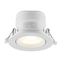 Projecteur encastr� SURTUR TILT 83 CCT pivotant, CCT Switch IP20/IP44, blanche gradable