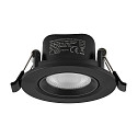 Projecteur encastr� SURTUR TILT 68 DTW pivotant, Dim-To-Warm IP20/IP44, noir gradable