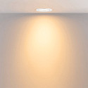 Projecteur encastr� SURTUR TILT 83 DTW pivotant, Dim-To-Warm IP20/IP44, blanche gradable