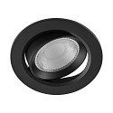 Deko-Light Projecteur encastr� SURTUR TILT 83 DTW pivotant, Dim-To-Warm IP20/IP44, noir gradable