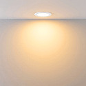 downlight ACRUX PRO 68 rigid, CCT Switch, UGR < 19 IP20/ IP54, glossy, white dimmable