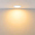 downlight ACRUX PRO 82 rigid, CCT Switch, UGR < 19 IP20/ IP54, glossy, white dimmable