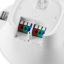 downlight ACRUX PRO 120 rigid, CCT Switch, UGR < 19, multipower IP20/ IP54, glossy, white dimmable