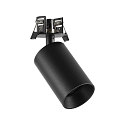 Projecteur encastr� CAN TILT ROUND SINGLE � 1 flamme, rond, pivotant � la cardan GU10 IP20, noir