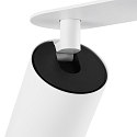 Deko-Light Projecteur encastr� CAN TILT ROUND DOUBLE � 2 flammes, rond, pivotant � la cardan GU10 IP20, blanche