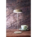 Deko-Light Lampe de table � accu MIRAM HEAD + TABLE STAND lot de 1, avec variateur tactile, fixation magn�tique IP54, mat