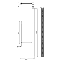 Deko-Light Luminaire � suspension D PROFESSION UP & DOWN IP20, noir gradable