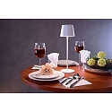 Deko-Light battery table lamp BUNDLE CANIS set of 1, with charger IP65, beige, mat dimmable