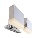 Deko-Light Luminaires pour meuble AYLEEN II � 2 flammes IP20, chrome, blanche