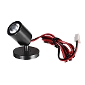 Display luminaire HERCULIS MAGNETIC, 3V DC, 350 mA, 1W, 3000K, black