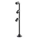 Display luminaire HERCULIS TRIPLE, 9V DC, 350 mA, 3W, 3000K, black