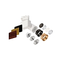 Deko-Light Projecteur triphas� NIHAL MINI adaptateur triphas� inclus IP20, blanche gradable