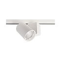 Deko-Light Projecteur triphas� NIHAL adaptateur triphas� inclus IP20, blanche gradable