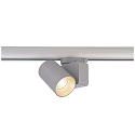 Projecteur triphas� NIHAL MINI adaptateur triphas� inclus IP20, argent gradable