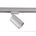 Deko-Light 3-phase spot cAN, 220-240V AC / 50-60Hz, GU10 LED max. 7.5W, rotatable and pivotable, signal white