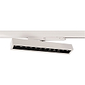 Deko-Light Projecteur triphas� ALNITAK rotatif, constante de tension, inclinable, avec optique de lentille IP20, d�gager, transparent