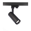 Projecteur triphas� LUCEA 10 IP20, noir , transparent gradable