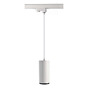 Projecteur triphas� LUCEA 20 IP20, transparent, blanc trafic gradable