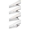 Deko-Light Luminaire triphas� LINEAR PRO TILT IP20, blanc trafic 