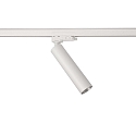 Deko-Light Projecteur triphas� SLIM cylindrique, r�glable, UGR < 19 IP20, blanche gradable