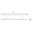 Deko-Light Syst�me d'�clairage en continu SANOTRUNK UNIVERSAL on/off IP40, blanche 
