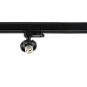 Projecteur triphas� CAN BASE MIX'N MATCH 1/3 sans abat-jour, pivotant � la cardan GU10 IP20, noir