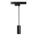 Luminaire suspendu triphas� CAN 150 Bas, cylindrique, court GU10 IP20, noir