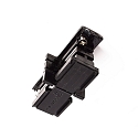 Connecteur isolant triphas� D LINE m�canique, noir 