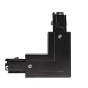 Deko-Light Connecteur en L triphas� D LINE gauche-droite avec m�canisme interchangeable, noir 