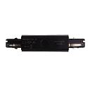 Deko-Light Connecteur longitudinal triphas� D LINE avec possibilit� d'alimentation, noir 