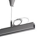 Deko-Light Suspension pendante triphas� D LINE avec rosette, blanche