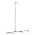 Ceiling suspension for 3-phase luminaire D LINE, rigid, 635 mm, white