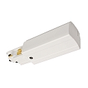 Deko-Light 3-phase feeder D LINE/DALI DALI controllable, left, white