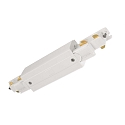 Connecteur longitudinal triphas� D LINE/DALI contr�lable par DALI, avec possibilit� d'alimentation, blanche