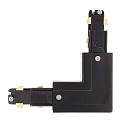 Connecteur d'angle triphas� D LINE/DALI contr�lable par DALI, codable, gauche-droite, noir