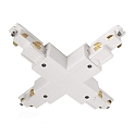 Connecteur en X triphas� D LINE/DALI contr�lable par DALI, gauche-gauche-droite, blanche