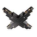 Connecteur en X triphas� D LINE/DALI contr�lable par DALI, gauche-gauche-droite, noir