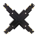 Deko-Light 3-phase X-connector D LINE/DALI DALI controllable, left-left-right, black
