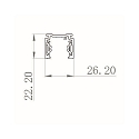 Deko-Light 1- Rail �lectrique monophas� D ONE, blanche