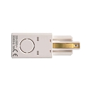 Deko-Light 1-phase feeder D ONE left, white