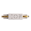 Deko-Light 1- raccord monophas� D ONE avec possibilit� d'alimentation, gauche-droite, blanche