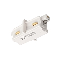 1- raccord monophas� D ONE, blanche