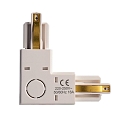 1- Connecteur en L monophas� D ONE droite