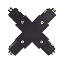 Deko-Light 1- Connecteur en X monophas� D ONE, noir graphite