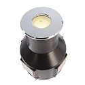Deko-Light Outdoor LED in-ground luminaire ALZIRR II, symmetrical, IP67, 24V DC, 2.4W 3000K 150lm 450cd 30�, stainless steel
