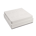 Deko-Light Projecteur encastr� TABIT 200x200 accessible, commutable IP67, gris, transparent 