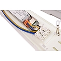 Deko-Light Luminaire pour locaux humides TRI PROOF BASIC MOTION HF - 610MM avec capteur, r�sistant aux chocs, commutable IP65, gris 